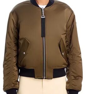 Moose Knuckles Jet Reversible Bomber Jacket Olive